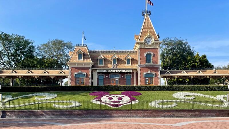 Disneyland Railroad Station
