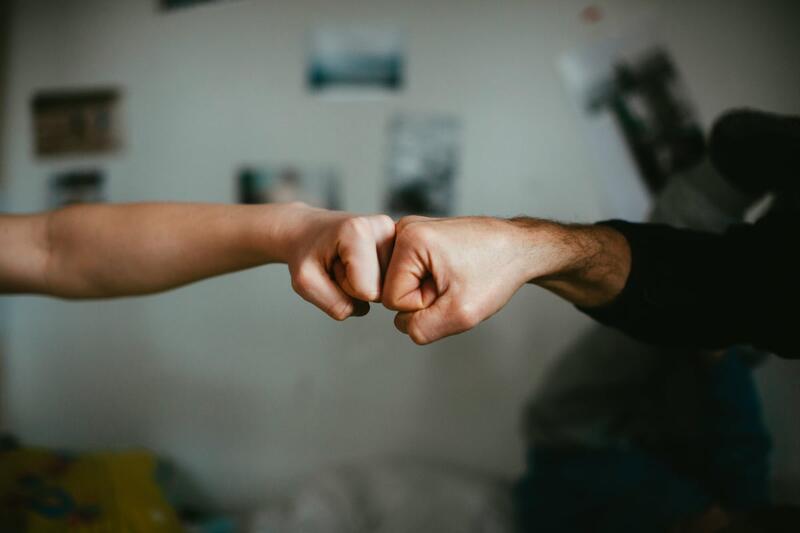 Fist bump